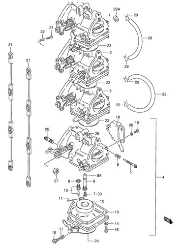 Suzuki genuine carburetor - genuine,