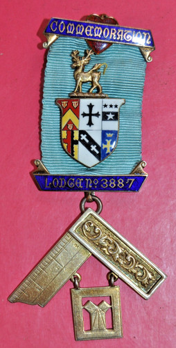 Masonic past master jewel - masonic,