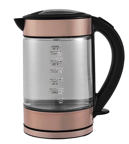 Rose gold glass fast boil - rose,