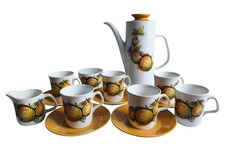 Studio J&G Meakin Coffee Cups & Saucers Set