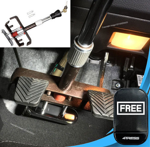 Brake clutch pedal lock - pedal,