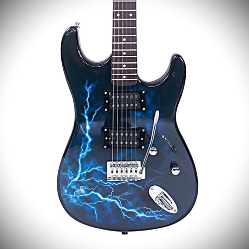 Blue full size - full-size, electric