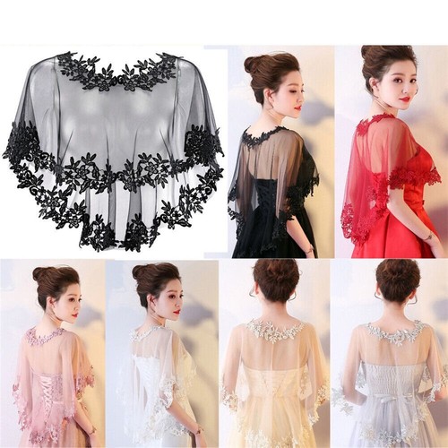 Bridal lace shawl elegant - bridal,