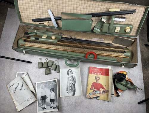 Two singer mk2 knitting - two,
