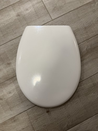 Roca white toilet seat - toilet, (used