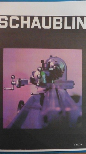 Schaublin precision metal - precision,