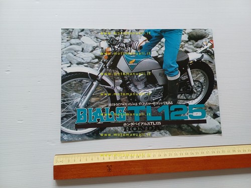 Honda 125 trial bials 1977 - honda,