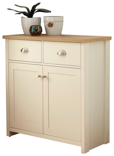 Cream compact sideboard - compact,