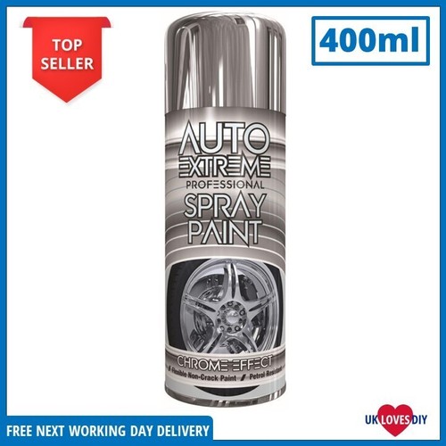 Chrome effect spray paint - ax,