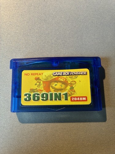 369 game cartridge - 369, in