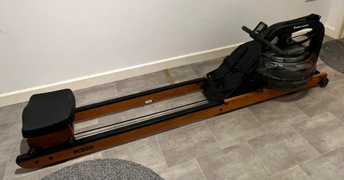 Wooden waterrower rowing - wooden,