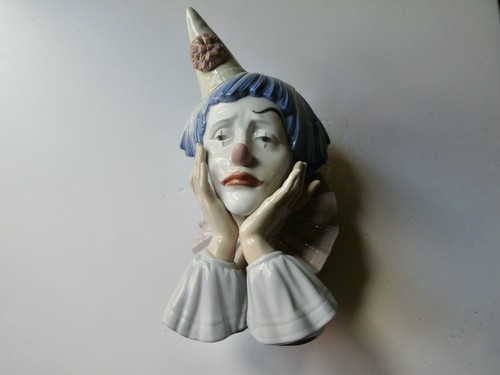 Vintage lladro jester - "jester, "