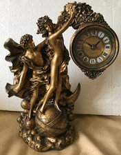 Vintage Crosa Clock Nude Man