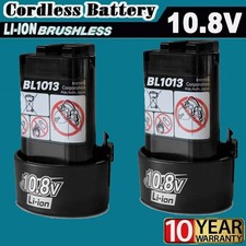 2x Genuine 4.8Ah Battery For Makita BL1013 10.8V Li-ion BL1014 194550-6 194551-4