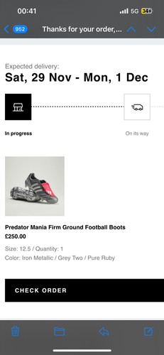 Adidas predator mania - predator, gunmetal