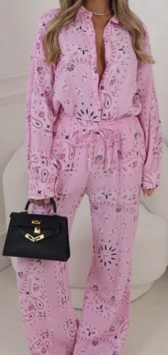 Cheesecloth paisley trouser - trouser, &