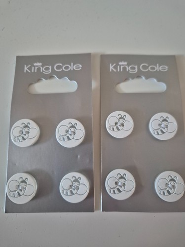 King cole white bee - white,