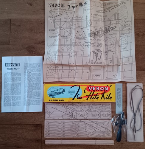 Veron tiger moth rubber - veron, d.h.