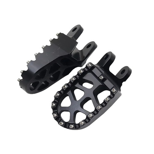 Kawasaki black foot pegs - kawasaki,