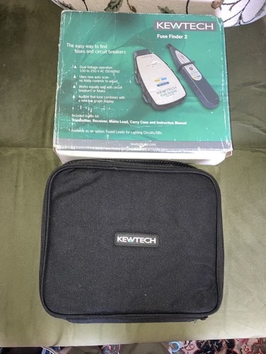 Kewtech fuse finder - kewtech,