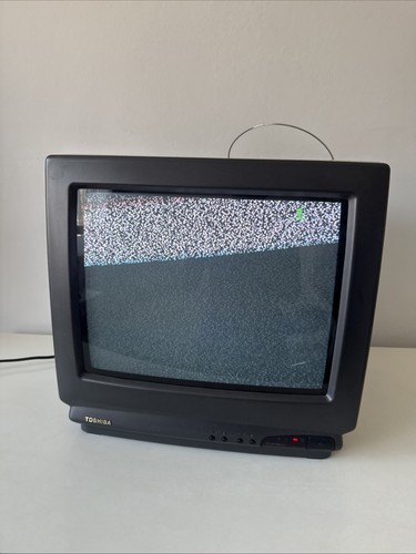 Toshiba crt tv - tv, rear
