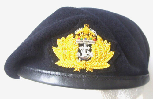 Royal navy officer beret - navy,