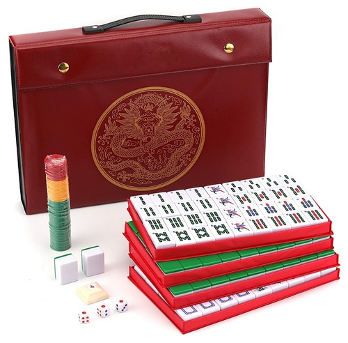 Chinese mahjong set large - chinese,