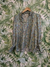 Sandro ruffle collar green