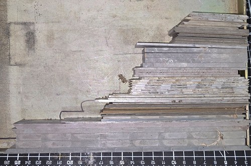 Metal letterpress printing - letterpress,