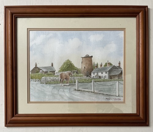 Original equine horse village - original,