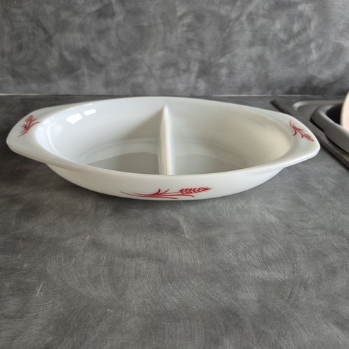 Jaj pyrex red wheat serving - jaj,