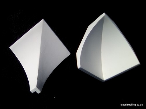Plain coving corner joiner - corner,