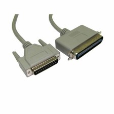 2m SCSI 1 SCSI-1 D25 Male to 50 Pin Centronic Male Cable Lead 2 Metres