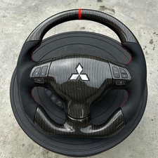 Mitsubishi Lancer Evolution 2007-2016 Carbon Fiber Sports Steering Wheel