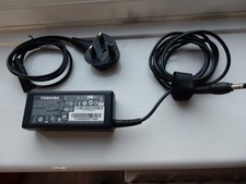 Toshiba PA-1650-21 AC Power Adapter Charger Black 19-Volt 3.42A 65W for Laptops