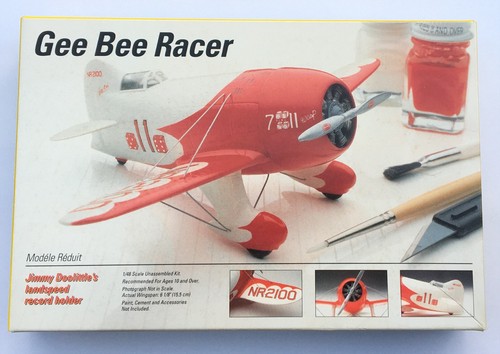 Testors gee bee racer - bee, 1/48