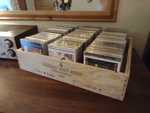 Storage wine box crate - cd, box,