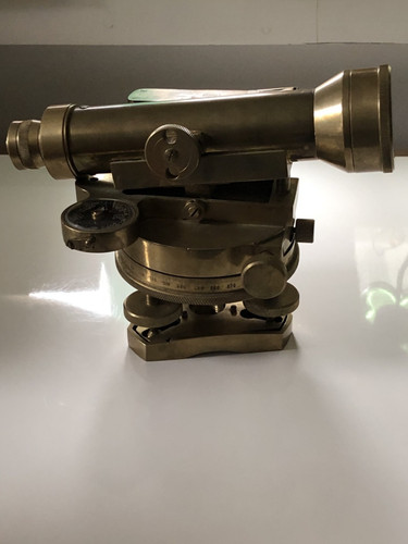 Vintage brass dumpy level t - vintage,
