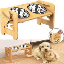Adjustable Raised Dog Bowl