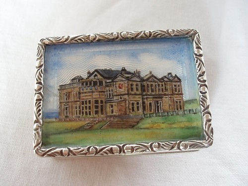 Old course enamel - st, andrews