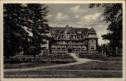Gabelbach ilmenau berghotel - ilmenau,