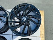 4 NEW 17" Rims VW 57.1 Black 5X112 Wheels Fits: 2000-2022 Volkswagen Passat