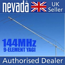DUAL 144MHz 2m  9-Element Yagi  7/16 DIN commector