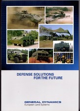 General Dynamics Military Vehicles & Systems c2010 UK Market Foldout Brochure 