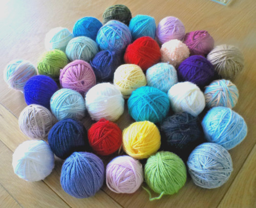 700g job lot double knit - 700g, yarn