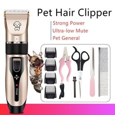 Pet Hair Trimmer Electric Dog Cat Hair Clipper Grooming Shaver Cutter Haircut