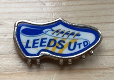 GENUINE 1970s VINTAGE LEEDS  UNITED FC BOOT INSERT BADGE Maker Coffer Sports