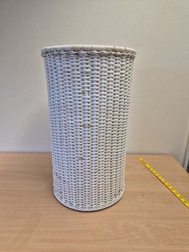 Vintage bamboo wicker cane - wicker,