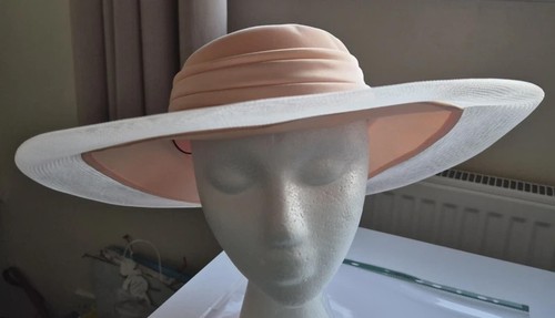 Vintage peach wide brim - vintage,