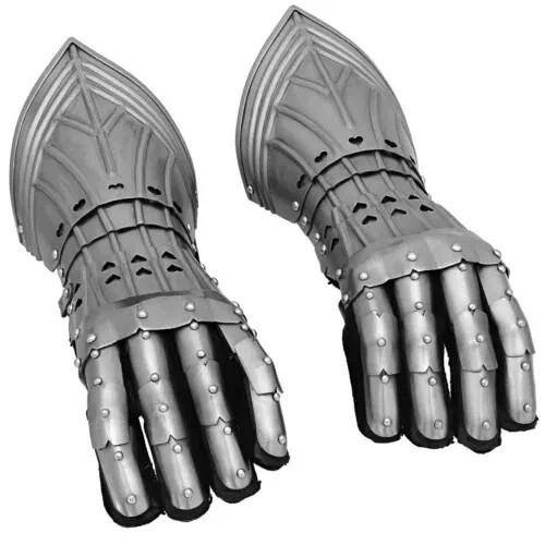 18ga knight finger gauntlets - knight,